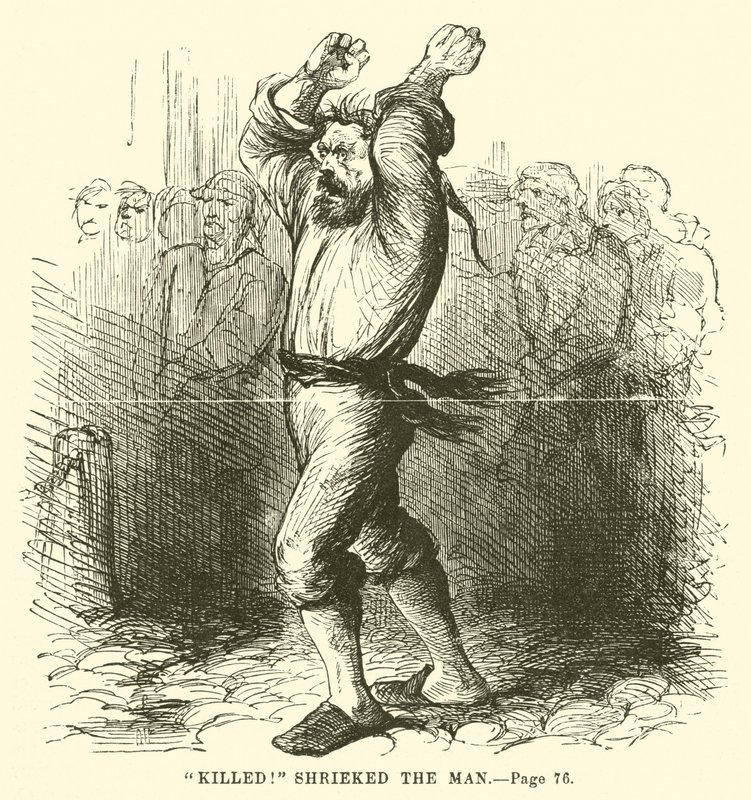 Illusztráció: Charles Dickens meséje két városról alkotó: John McLenan