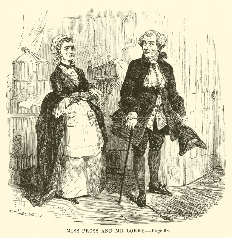 Illusztráció: Charles Dickens meséje két városról alkotó: John McLenan