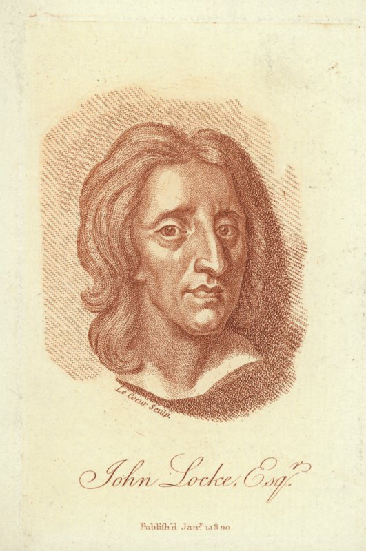 John Locke alkotó: John Michael Rysbrack
