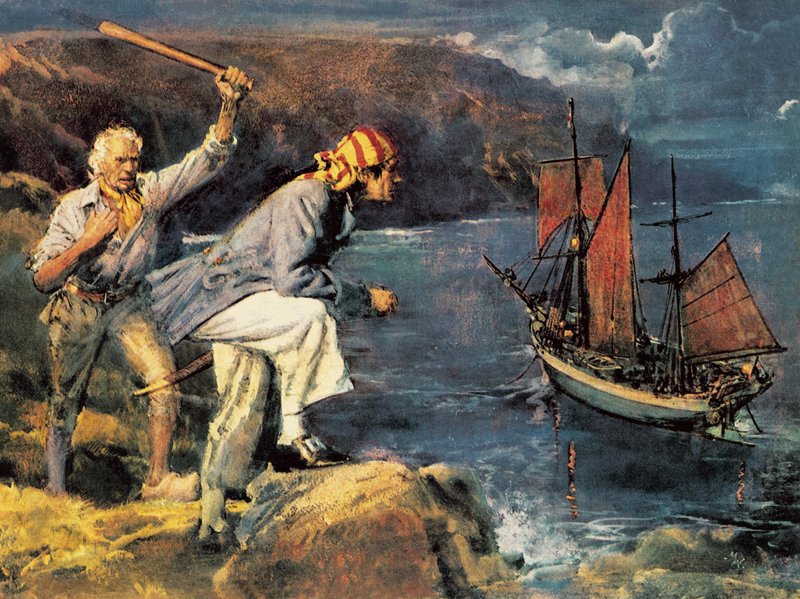 A Rover, Joseph Conrad regényéből alkotó: John Millar Watt