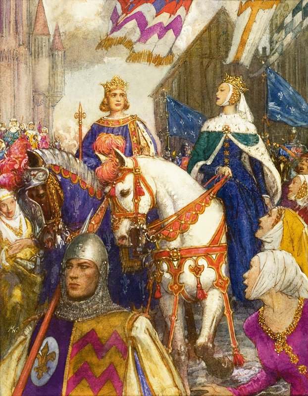 Franciaország csodálatos története: A letartóztatott pápa alkotó: John Millar Watt