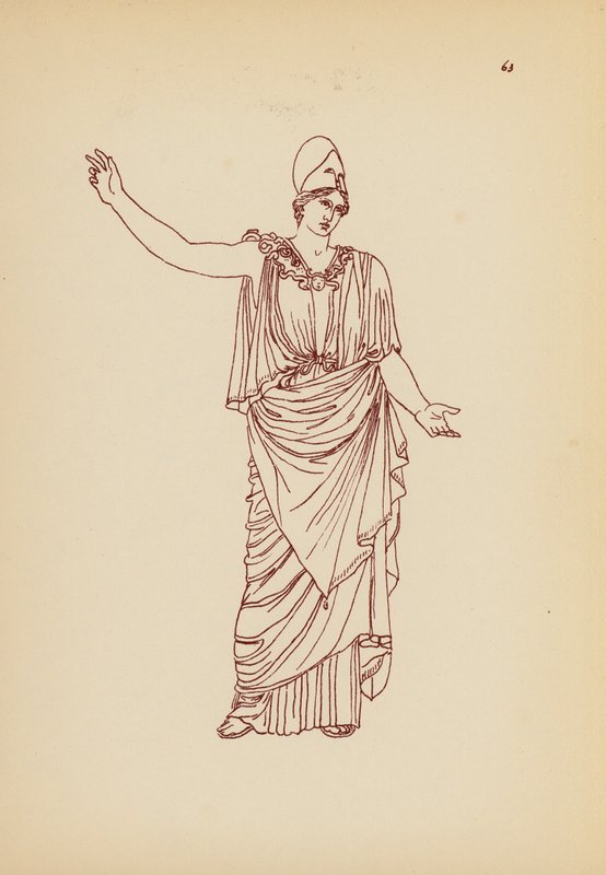 Ókori görög női viselet (litográfia) alkotó: John Moyr Smith