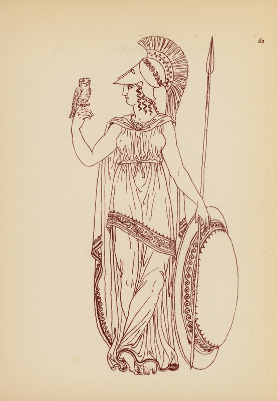 Ókori görög női viselet (litográfia) alkotó: John Moyr Smith