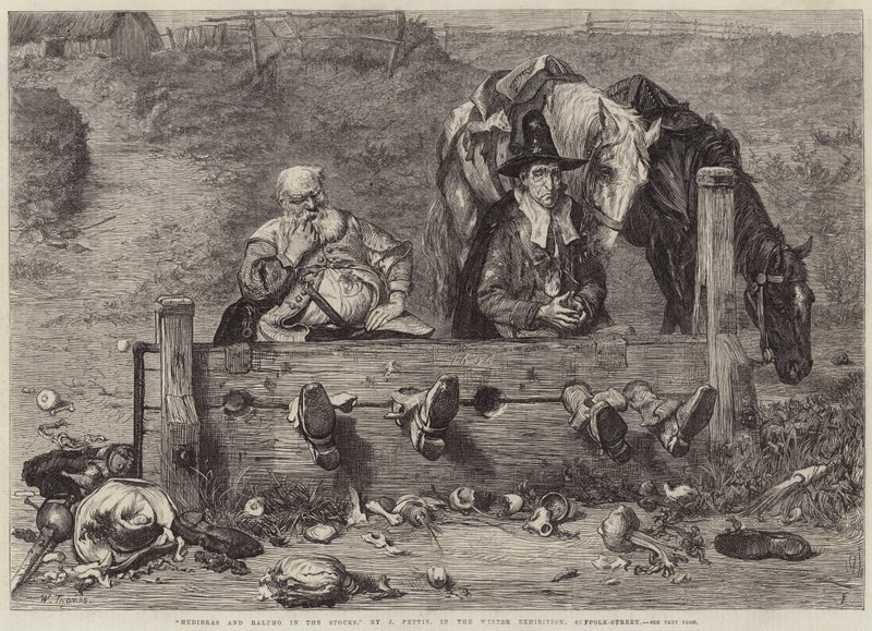 Hudibras és Ralpho az állományban alkotó: John Pettie