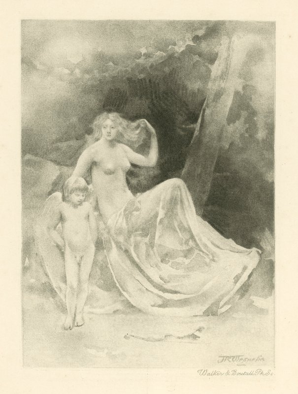 Illusztráció Catullus verseihez (mélynyomás) alkotó: John Reinhard Weguelin