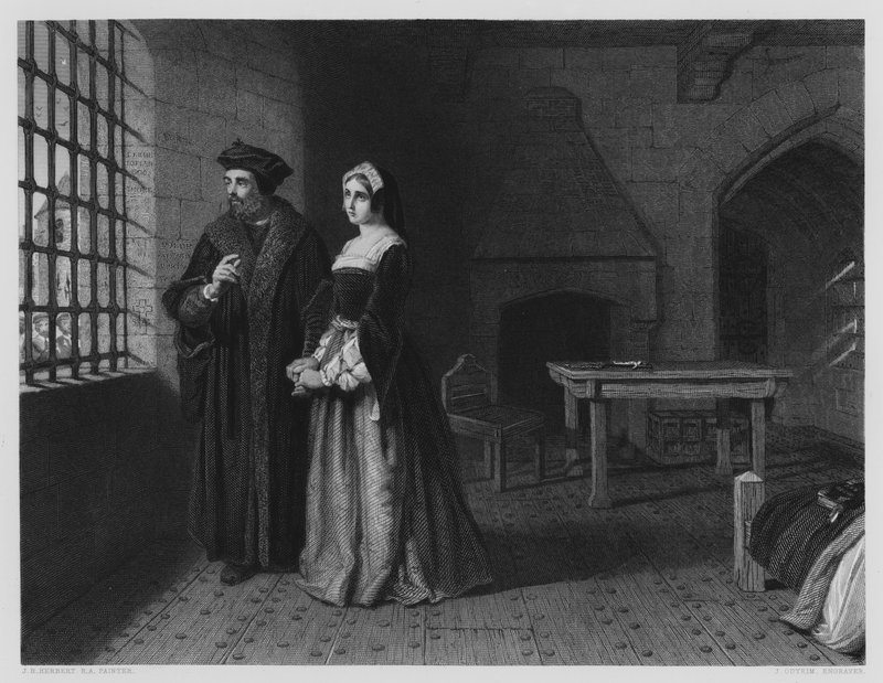 Sir Thomas More, a Vernon Gallery képéről (metszet) alkotó: John Rogers (after) Herbert