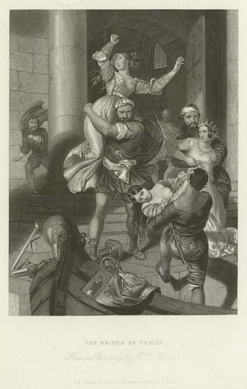 A velencei menyasszonyok alkotó: John Rogers Herbert