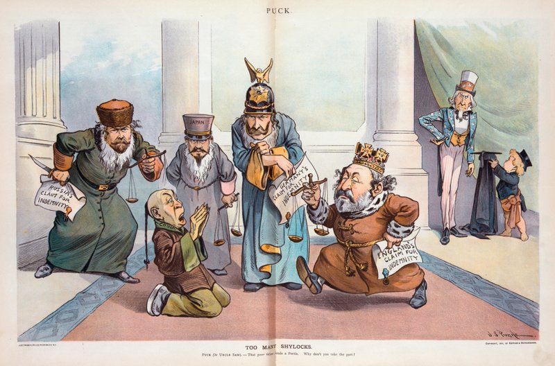 Túl sok Shylock, 1901 alkotó: John S. Pughe