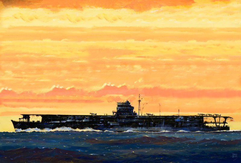 A Hiryu japán repülőgép-hordozó alkotó: John S. Smith
