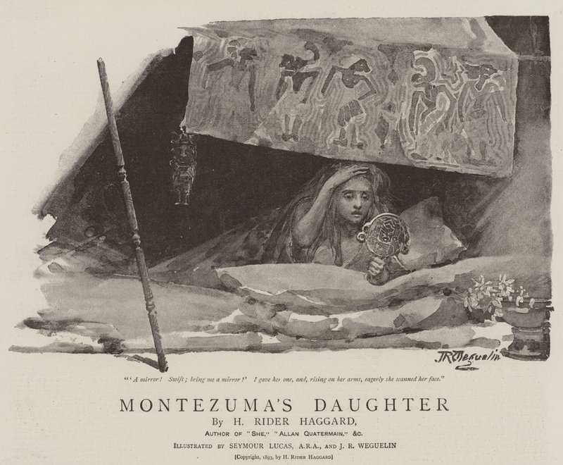 Montezuma lánya alkotó: John Seymour Lucas
