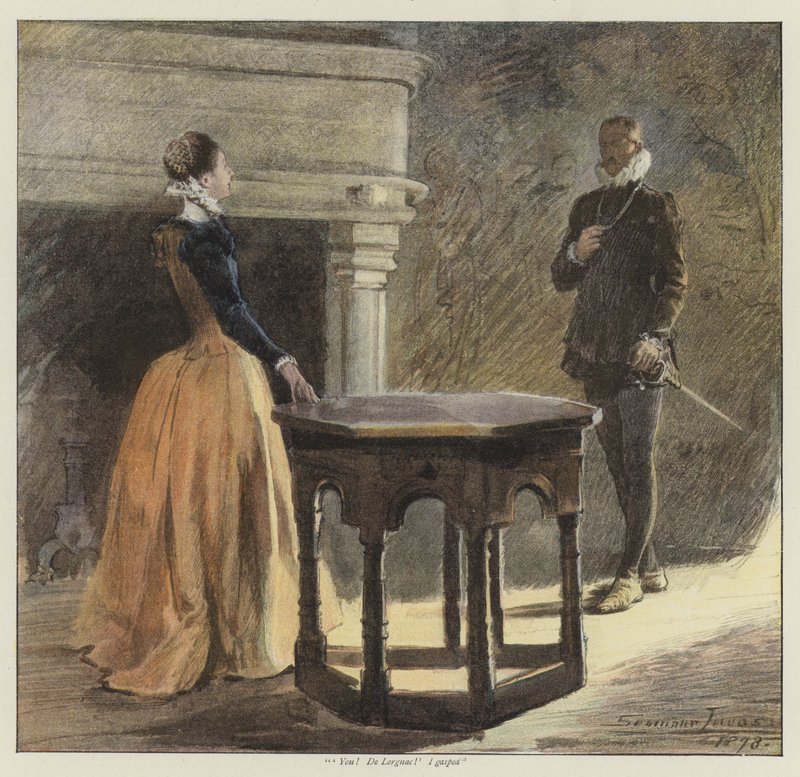 Denise szíve (chromolitho) alkotó: John Seymour Lucas