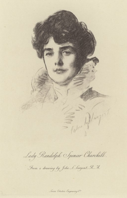Lady Randolph Churchill portréja alkotó: John Singer Sargent