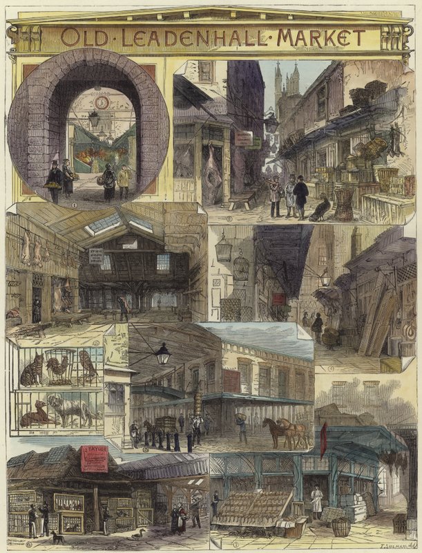 Régi Leadenhall piac alkotó: John Sulman