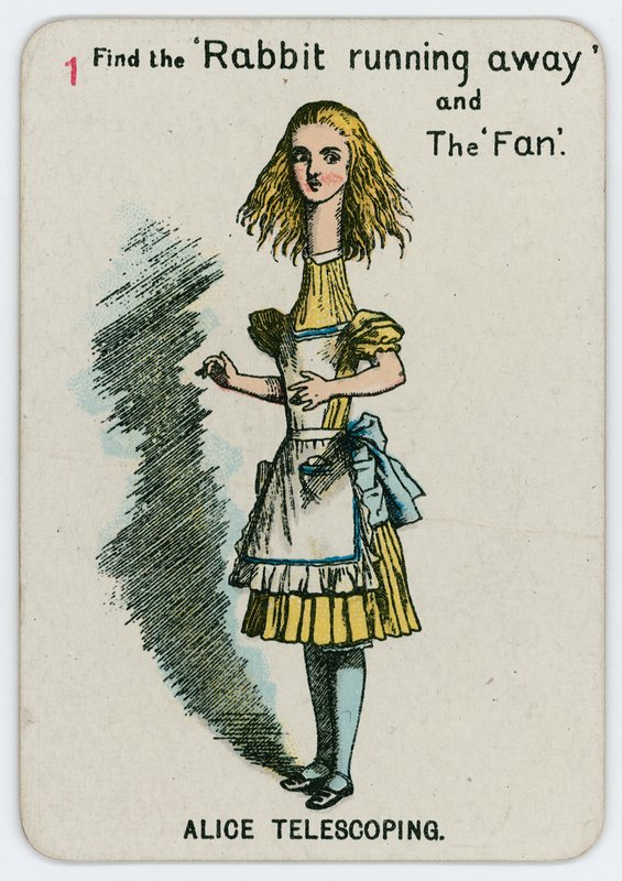 Alice teleszkópos alkotó: John Tenniel