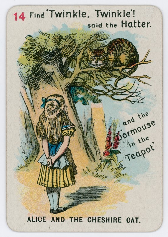 Alice és a Cheshire Cat alkotó: John Tenniel