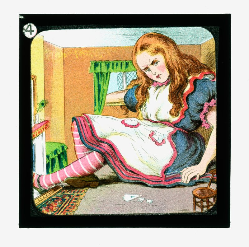 Alice Csodaországban, Színes lámpás diák alkotó: John Tenniel