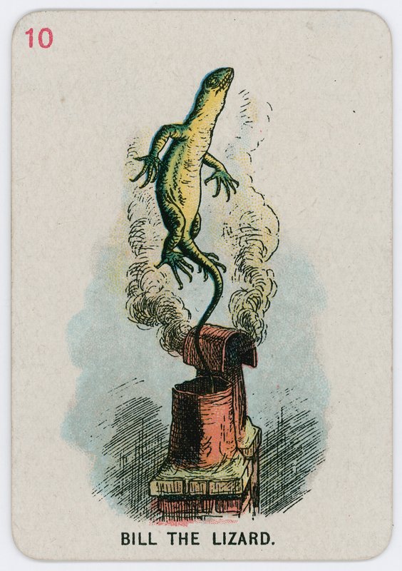 Bill a gyík alkotó: John Tenniel