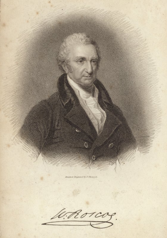 William Roscoe portréja alkotó: John Thomson