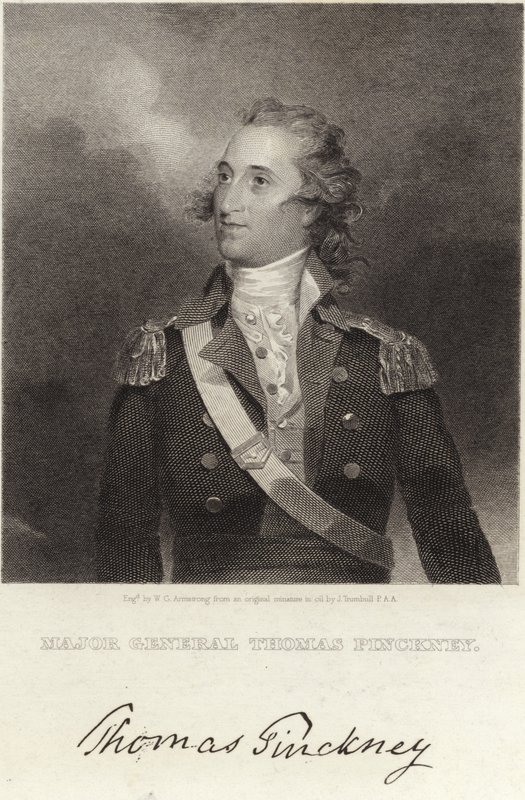 Thomas Pinckney vezérőrnagy alkotó: John Trumbull