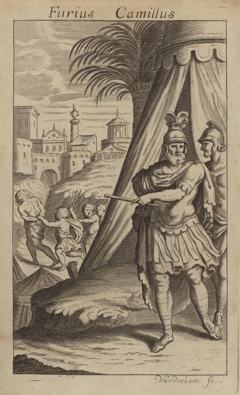 Marcus Furius Camillus római katona és államférfi alkotó: John Vanderbank