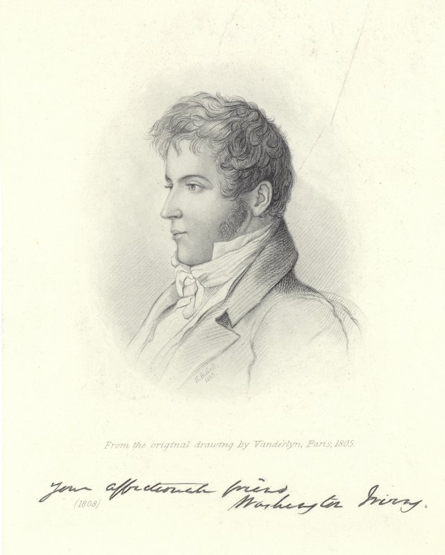 Washington Irving portréja alkotó: John Vanderlyn