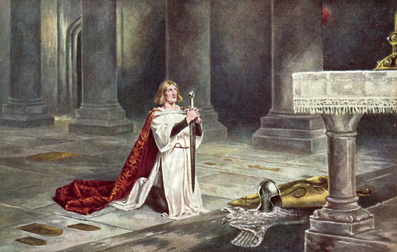 A Vigilia alkotó: John after Pettie