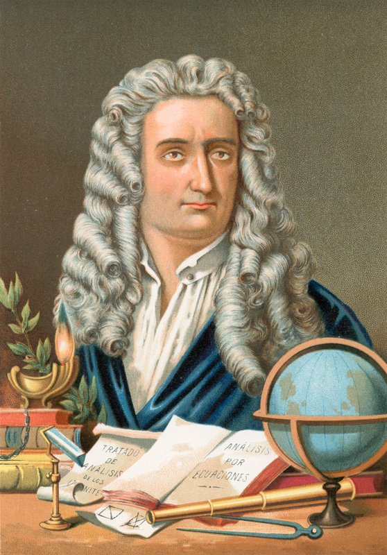 Isaac Newton alkotó: Jose Armet Portanell