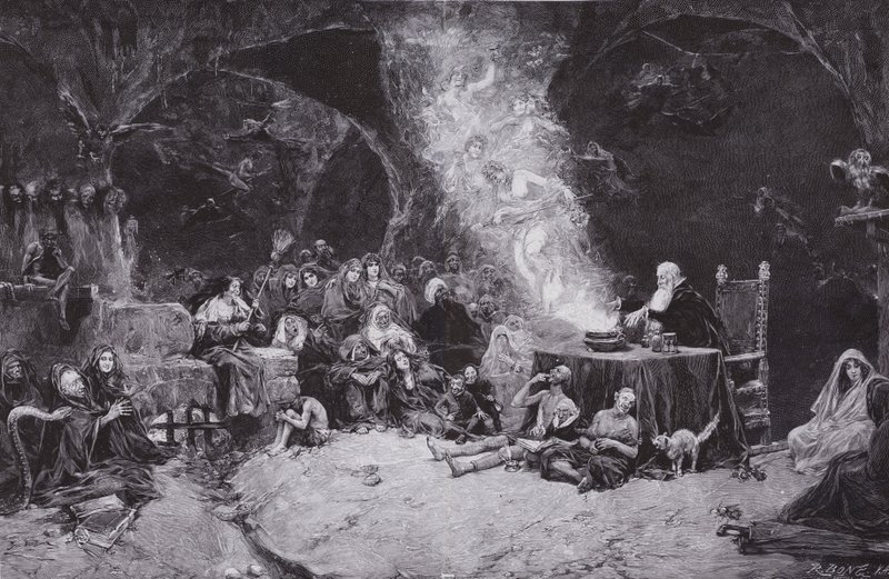 A boszorkányok" szombat alkotó: Jose Benlliure y Gil