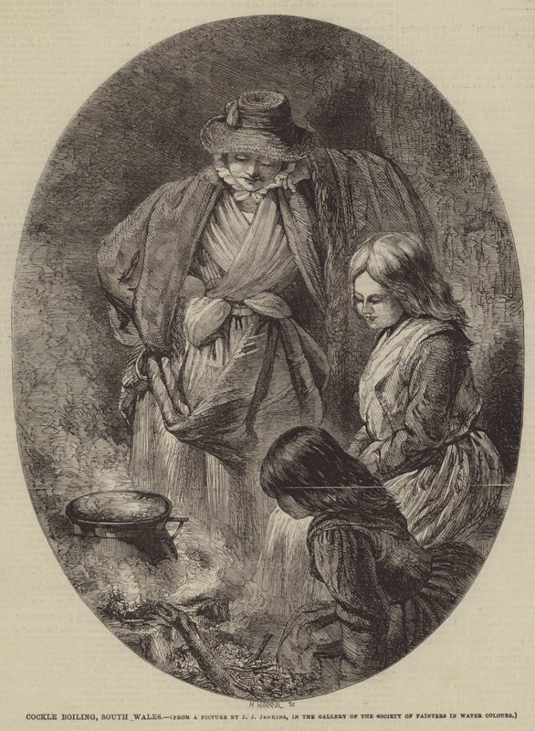 Cockle Boiling, Dél-Wales alkotó: Joseph John Jenkins