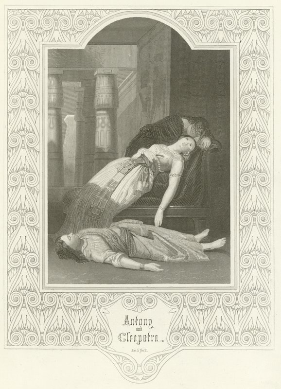 Antonius és Kleopátra, V. felvonás, II. jelenet alkotó: Joseph Kenny Meadows