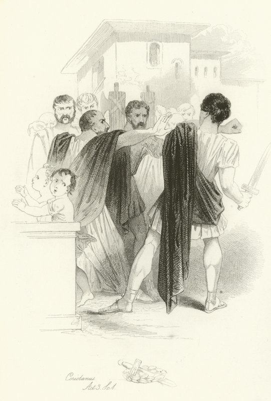 Coriolanus alkotó: Joseph Kenny Meadows