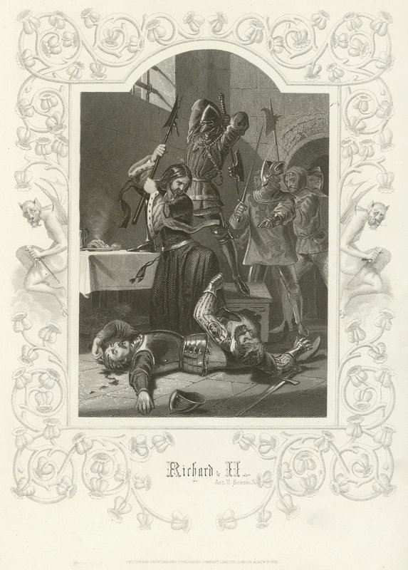 II. Richárd, V. felvonás, V. jelenet alkotó: Joseph Kenny Meadows