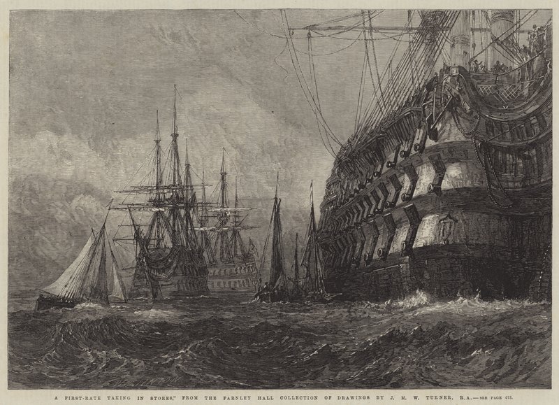 Elsőrangú vétel az üzletekben alkotó: Joseph Mallord William Turner