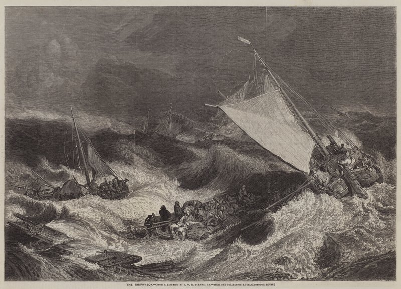 A hajótörés alkotó: Joseph Mallord William Turner