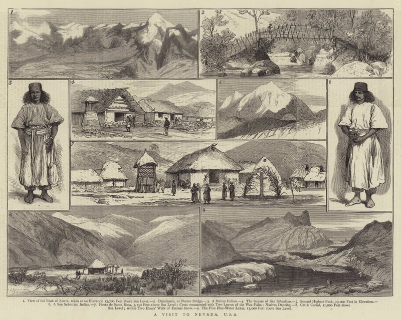 Látogatás Nevadában, Egyesült Államokban alkotó: Joseph Nash