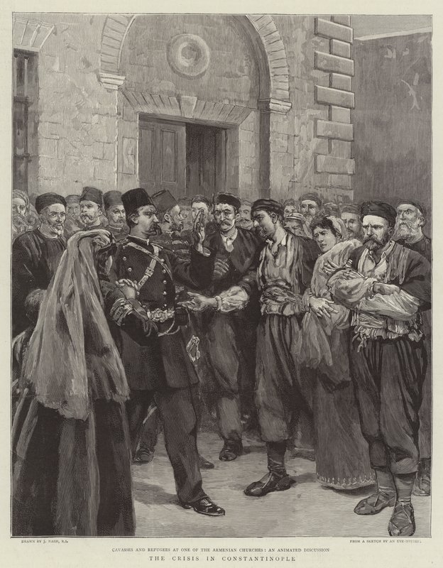 A konstantinápolyi válság alkotó: Joseph Nash