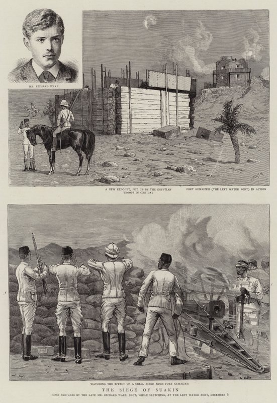 Suakin ostroma alkotó: Joseph Nash