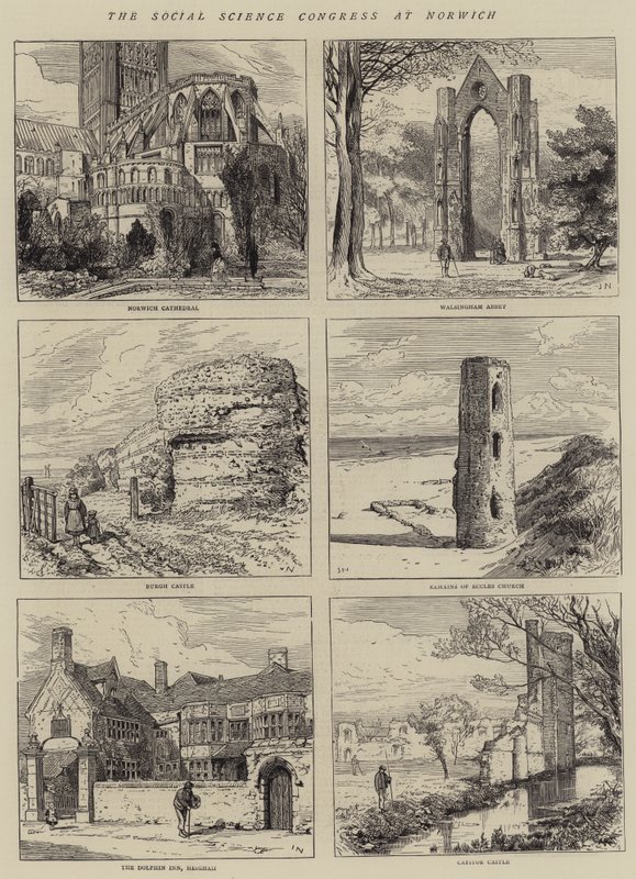 Társadalomtudományi Kongresszus Norwichban alkotó: Joseph Nash