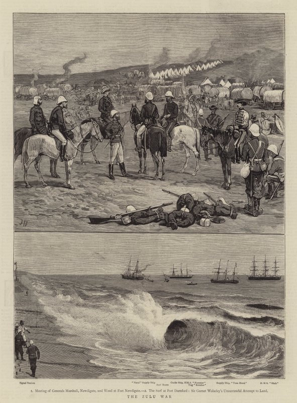 A zulu háború alkotó: Joseph Nash