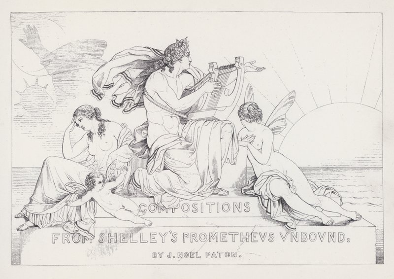 Shelleys Prometheus Kötetlen alkotó: Joseph Noel after Paton