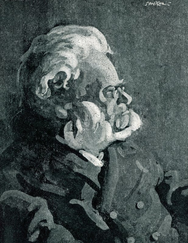 Ibsen idős korában alkotó: Joseph after Simpson