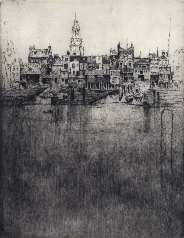 Limehouse (tagok) alkotó: Joseph (after) Pennell