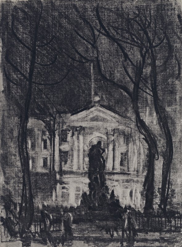 A Birodalom (litho) alkotó: Joseph (after) Pennell