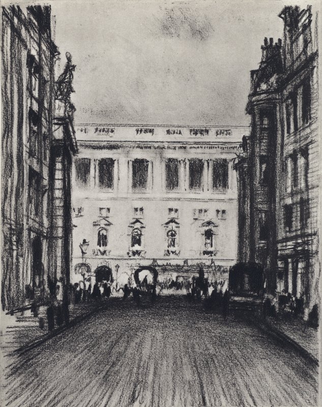 A vidámság (litho) alkotó: Joseph (after) Pennell