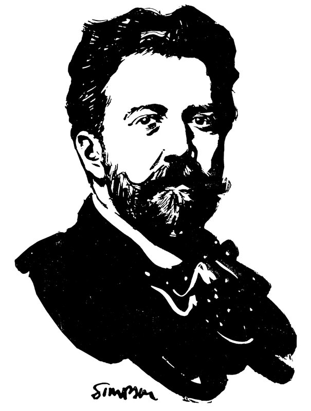 Sir Henry J Wood (litográfia) alkotó: Joseph (after) Simpson
