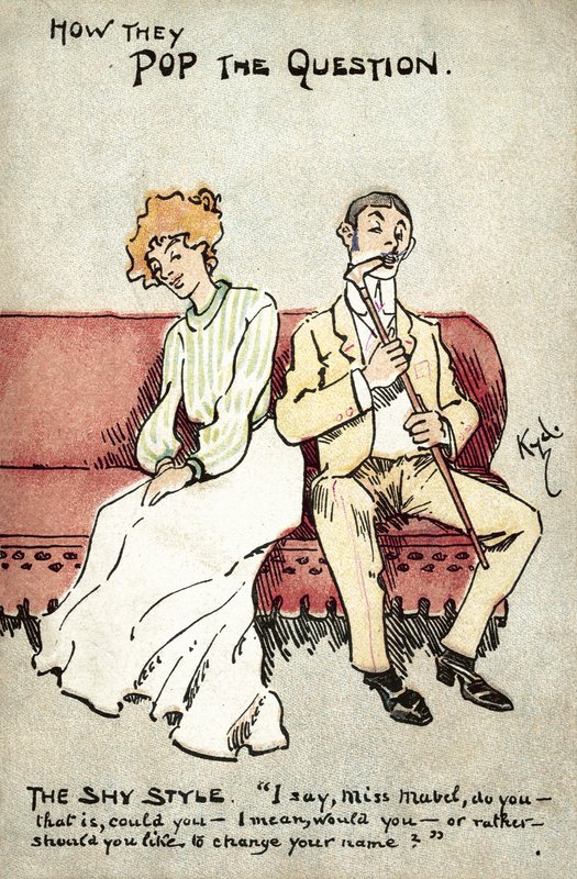 Hogyan tegyük fel a kérdést, a félénk stílust (színes litó) alkotó: Joseph Clayton  Clarke