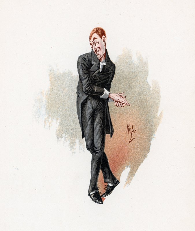 Uriah Heep, illusztráció a „Character Sketches from Charles Dickens” című könyvből, 1890 körül alkotó: Joseph Clayton Clarke