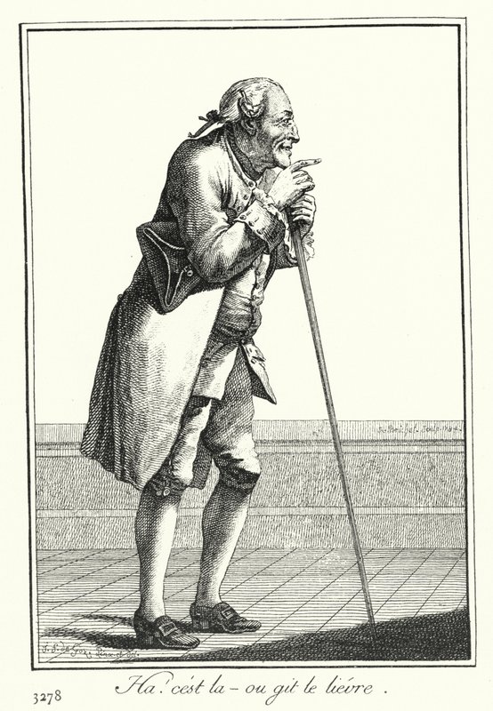 Ha! Ott van (metszet) alkotó: Joseph Franz von (after) Goez