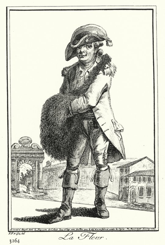 A virág (metszet) alkotó: Joseph Franz von (after) Goez