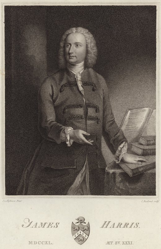James Harris portréja (1709-80) alkotó: Joseph Highmore